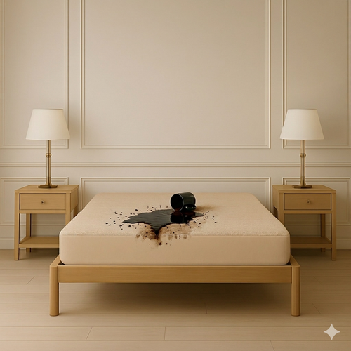 Double Size Waterproof Terry Mattress Protector  | Sleepbae India